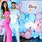 Pink and Blue Party Balloons,Pink Blue Latex Balloons 50 Pcs 12 inch Blue and Pink Gender Reveal Party Balloons for Gender Reveal Wedding Engagement Birthday Parties Baby Shower Decoration